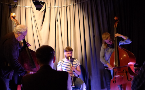 Klaus Kürvers, Isak Hedtjärn og Inga Margrete Aas. Foto: Privat