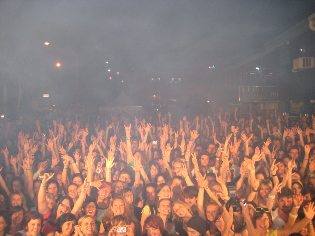 Illustrasjon publikum