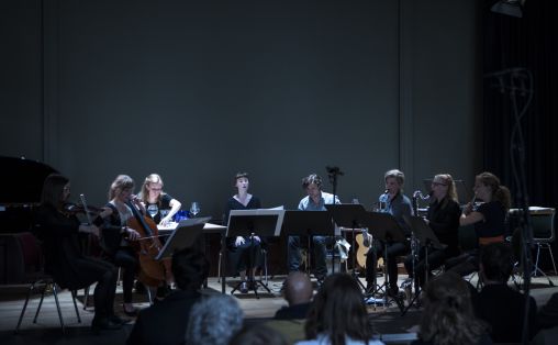 Ensemble neoN m- Stine Janvin Motland Foto: nyMusikk / Henrik Beck