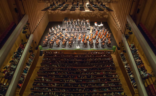 Trondheim symfoniorkester under Musikkfestuken. Foto: Henrik Dvergsdal/Nordland Musikkfestuke.