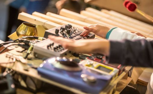 LyDoku – miksepult Foto: Rikskonsertene/Lars Opstad