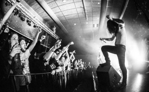 Kvelertak på City Scene i Alta, som i denne runden fikk kr 116.000 i tilskudd til lydutstyr.