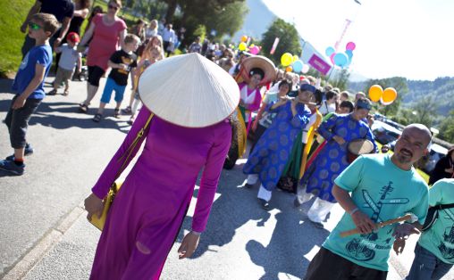 Festivalparaden 2015 Foto: Heidi Hattestein