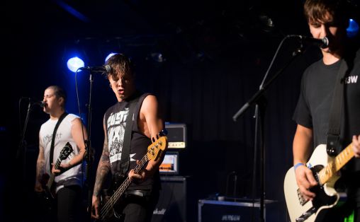 Tirades på Garage under Vill Vill Vest Foto: Morten Pedersen