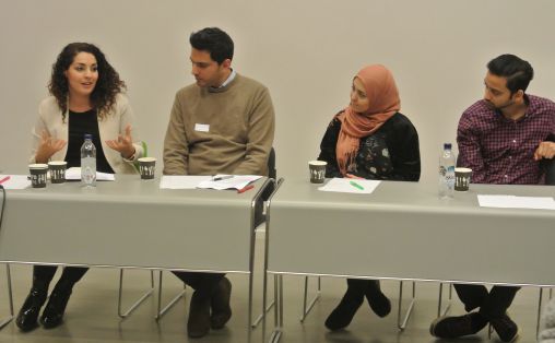 Nassima Dzair. Umar Ashraf, Amina Sahan og Ayaz Hussain Foto: TrAP