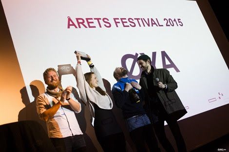 Øya vinner pris for Årets festival 2015. Foto: Helge Brekke.