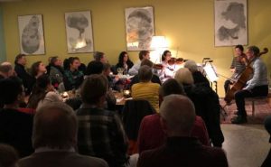 Fra konsertserien Kammerdrops på Nobel bopel