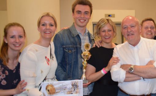 Stavanger brass band, Dirigent Allan Withington helt til høyre i bildet