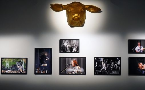 Fra utstillingen «Kalvøyafestivalen – En musikalsk tidsreise»