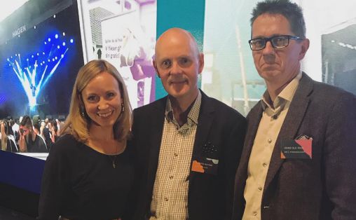 Christine Thomassen, Anders Hovind og Hans Ole Rian Foto: Linda Ringstad