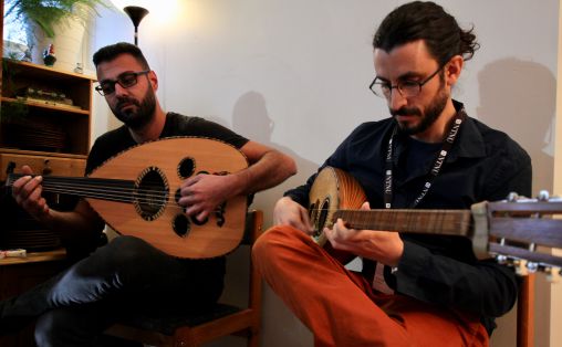 Hjemme hos Alnosayrat. Foto Lisbeth Østgårdsgjelten Trondheim kammermusikkfestival