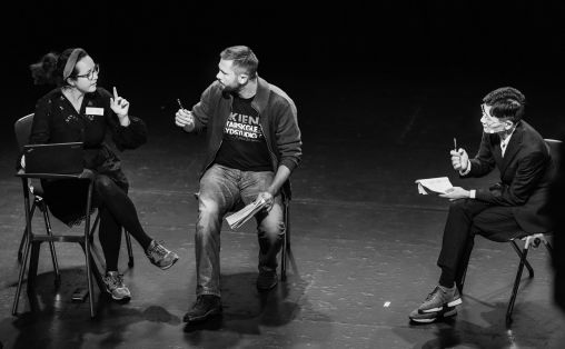 Nina Hodneland og Igor Dunderovic under Globus Interaktiv seminaret 2018 Foto: Nina Holtan