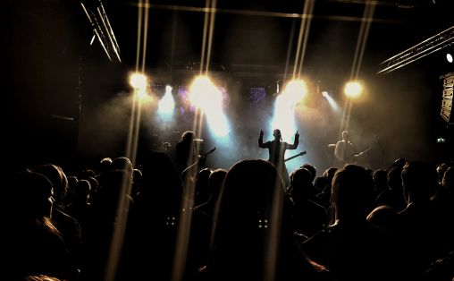 Konsert: Skambankt på Vulkan Scene under by:Larm