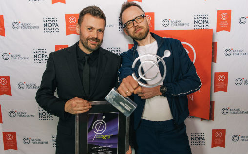 Musikkforleggerprisen 2019 for &laquo;Årets mest spilte låt&raquo; til SEEB og Dagny