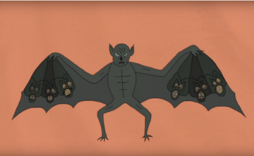 Skjermbilde fra videoen til Susanna & The Brotherhood of Our Lady, &laquo;Wilderness&raquo;