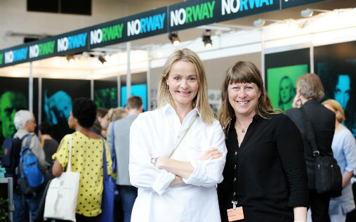 Veien videre: Kathrine Synnes Finnskog, Music Norways direktør (t.v.), og Gry Bråtømyr, daglig leder i Norsk jazzforum, er godt fornøyd med partnerland deltagelsen på Jazzahead