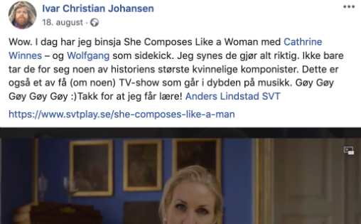 Ivar Johansen, aka Ravi, «binger» TV serien