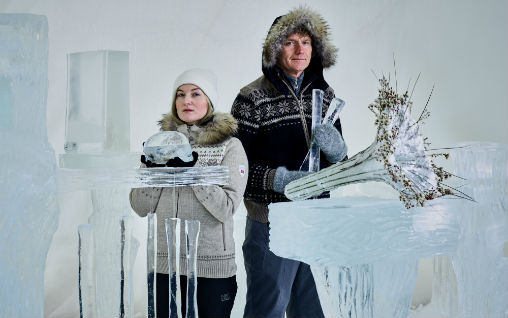 Terje Isungset og Maria Skranes