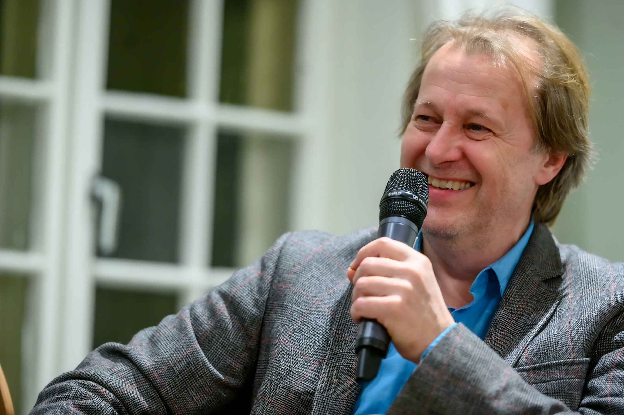 Lars Lillo Stenberg på Ballades Bak ordene live, januar