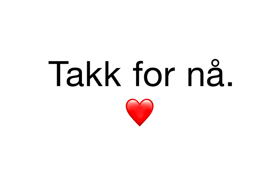 Takk for nå fra GAFFA