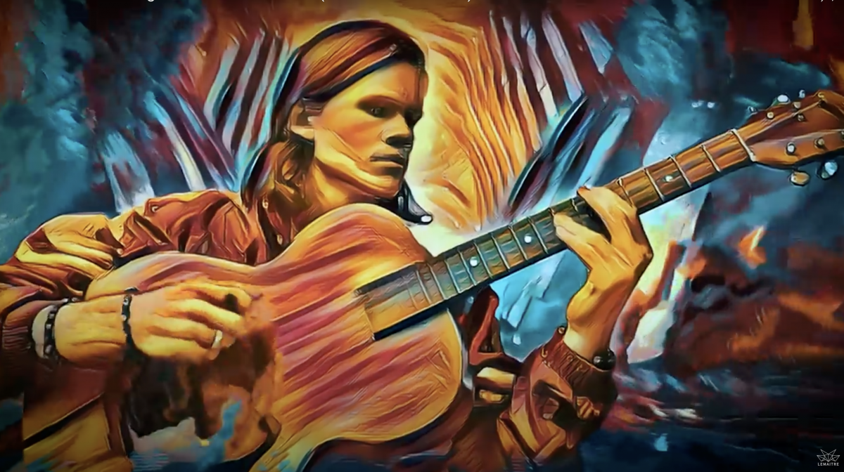 Stillbilde fra musikkvideoen til Lemaitre, Wondering If I’ll Ever Come Down