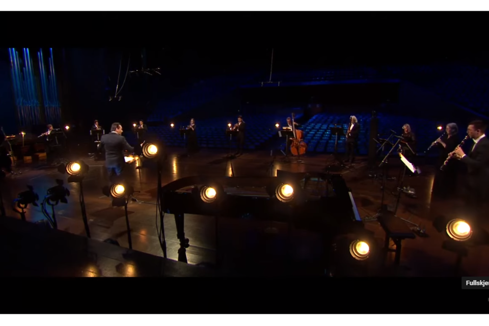 Oslo Filharmonien under Mellomspill konserten 23. april