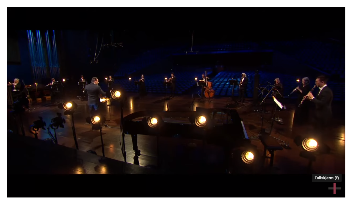 Oslo Filharmonien under Mellomspill konserten 23. april