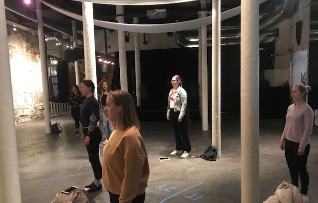 Korøving under koronakrisen med Kvindelige Studenters Sangforening