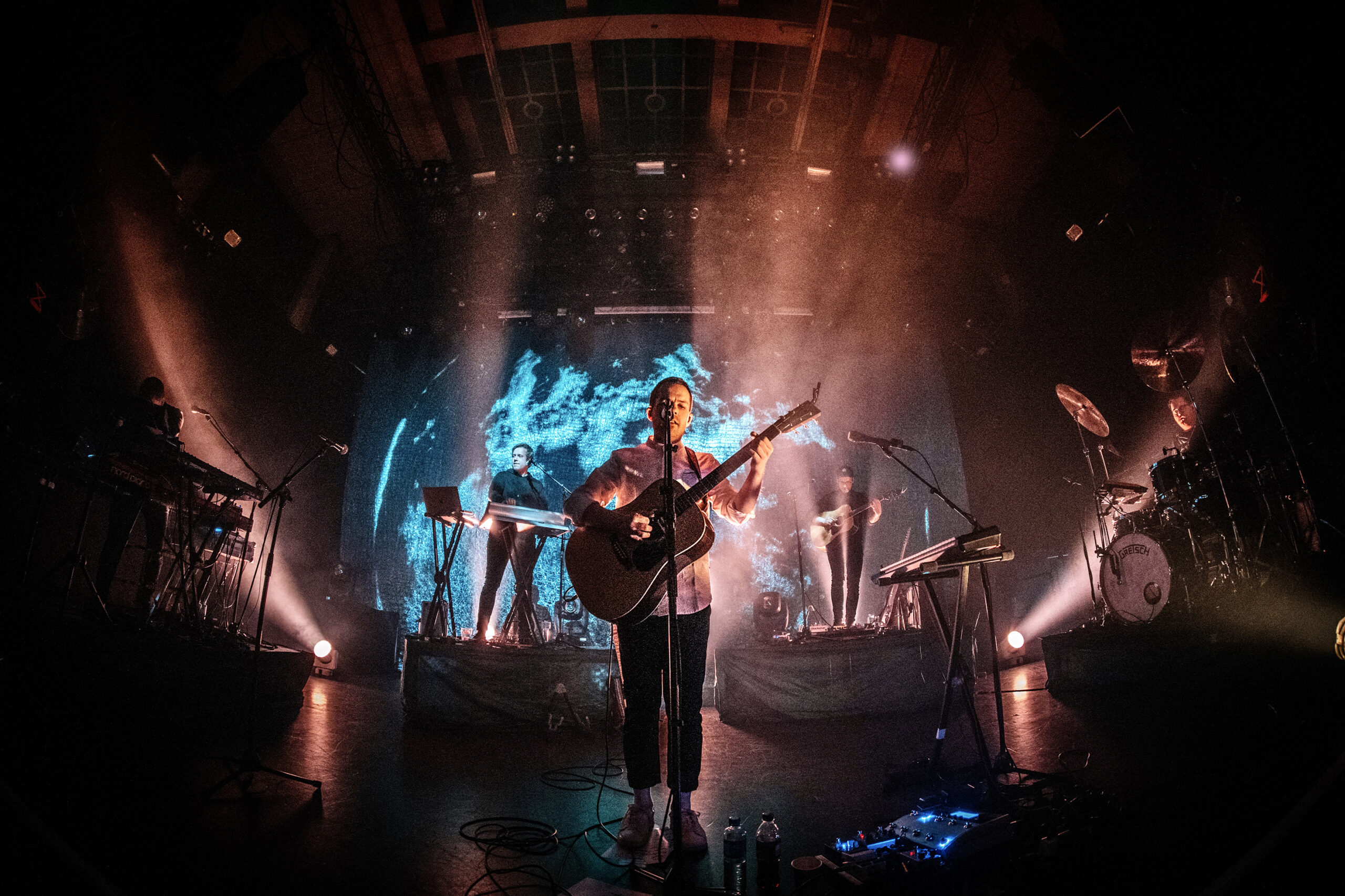 Kristian Kristensen er først ut, og spiller på Rockefeller 7. august. Bildet er fra en konsert på Rockefeller i oktober