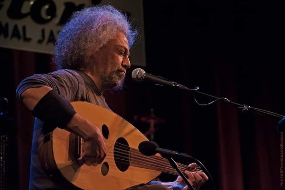 Den libanesiske oud spilleren og poeten Geko Fattal