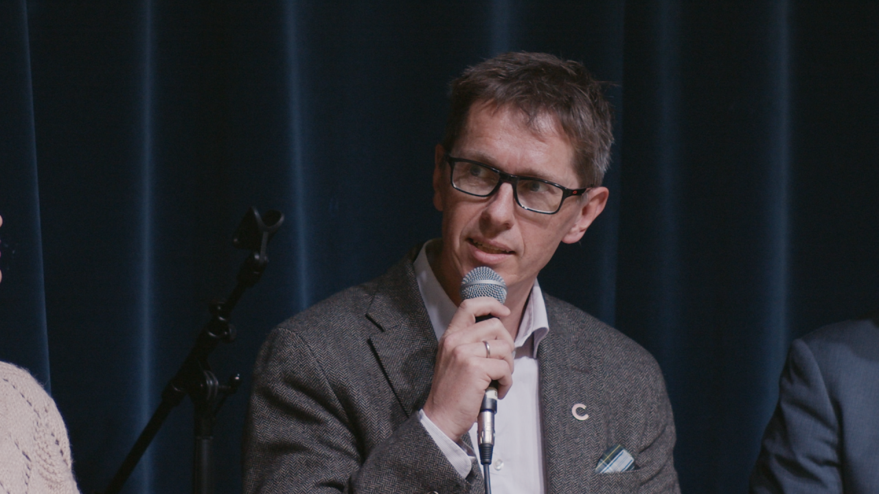 Hans Ole Rian, forbundsleder i Creo