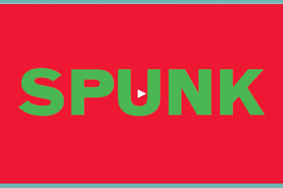 Skjermbilde fra SPUNKs jubileumsfilm, en montasje satt sammen av musiker Lasse Marhaug