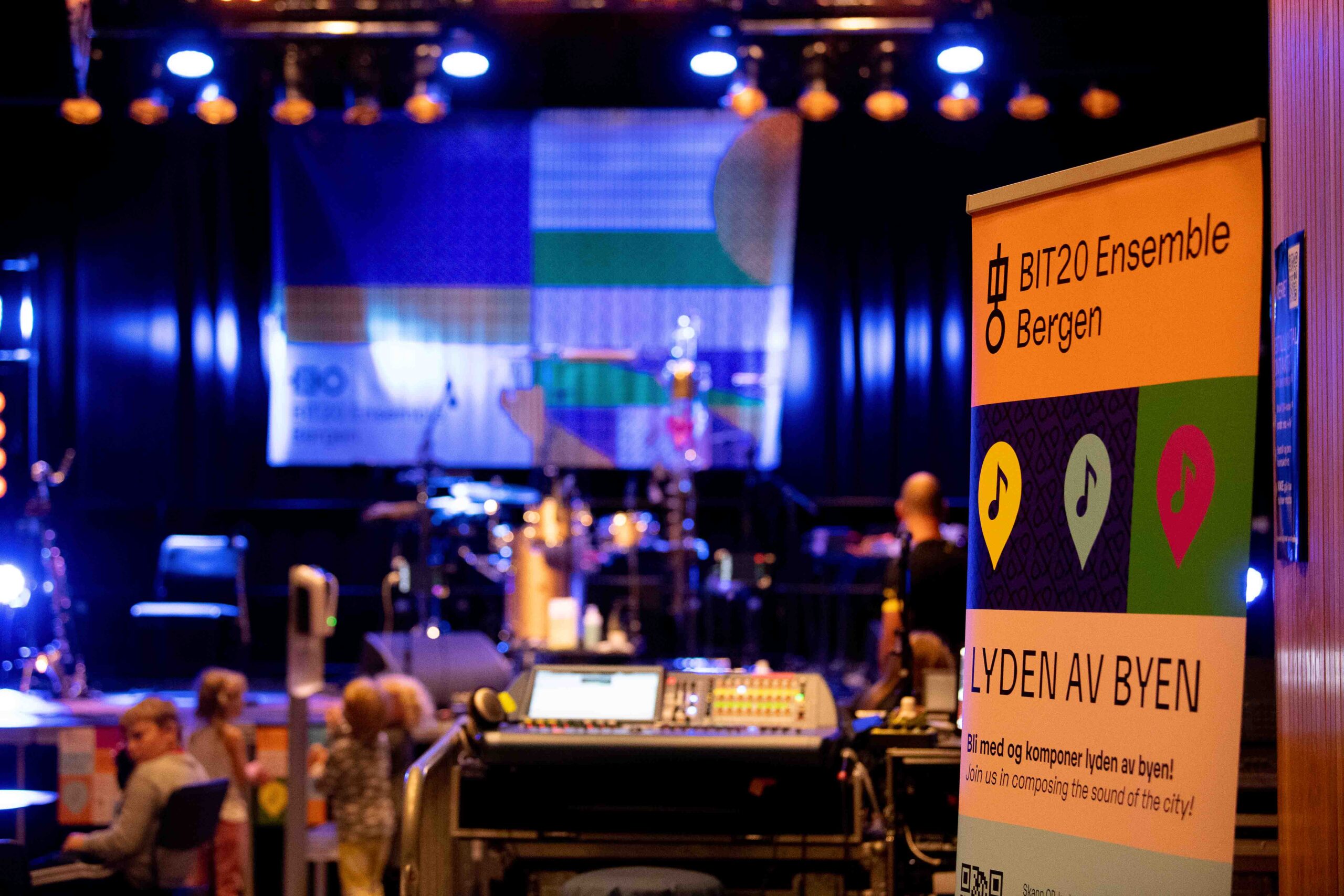 Gjennom BIT20s nye app BITWaves får publikum bli med på å komponere Lyden av byen