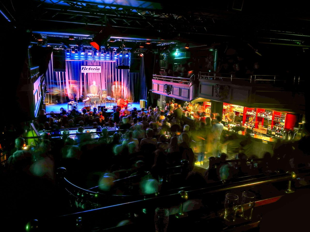 Bilde fra en konsert på Victoria, Nasjonal jazzscene
