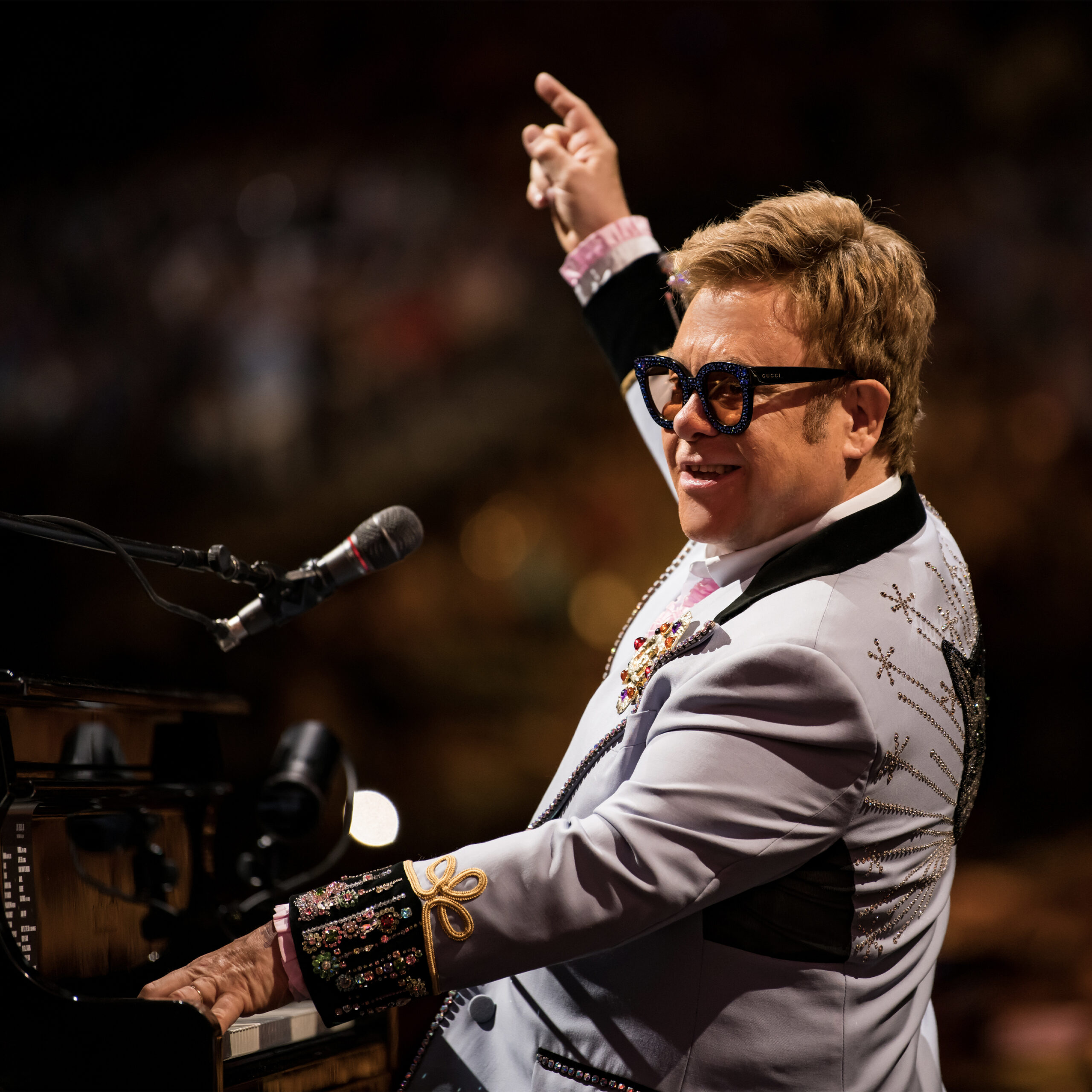 STORE NAVN UTEBLIR I 2020: Flere konserter med Elton John er eksempel på Live Nation arrangement som flyttes eller avlyses på grunn av koronakrisa. Foto: Ben Gibson for Live Nation