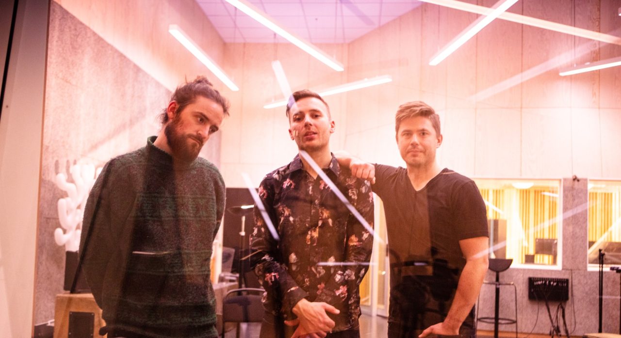 Fra venstre Jakop Janssønn, Håkon Aase og Daniel Herskedal