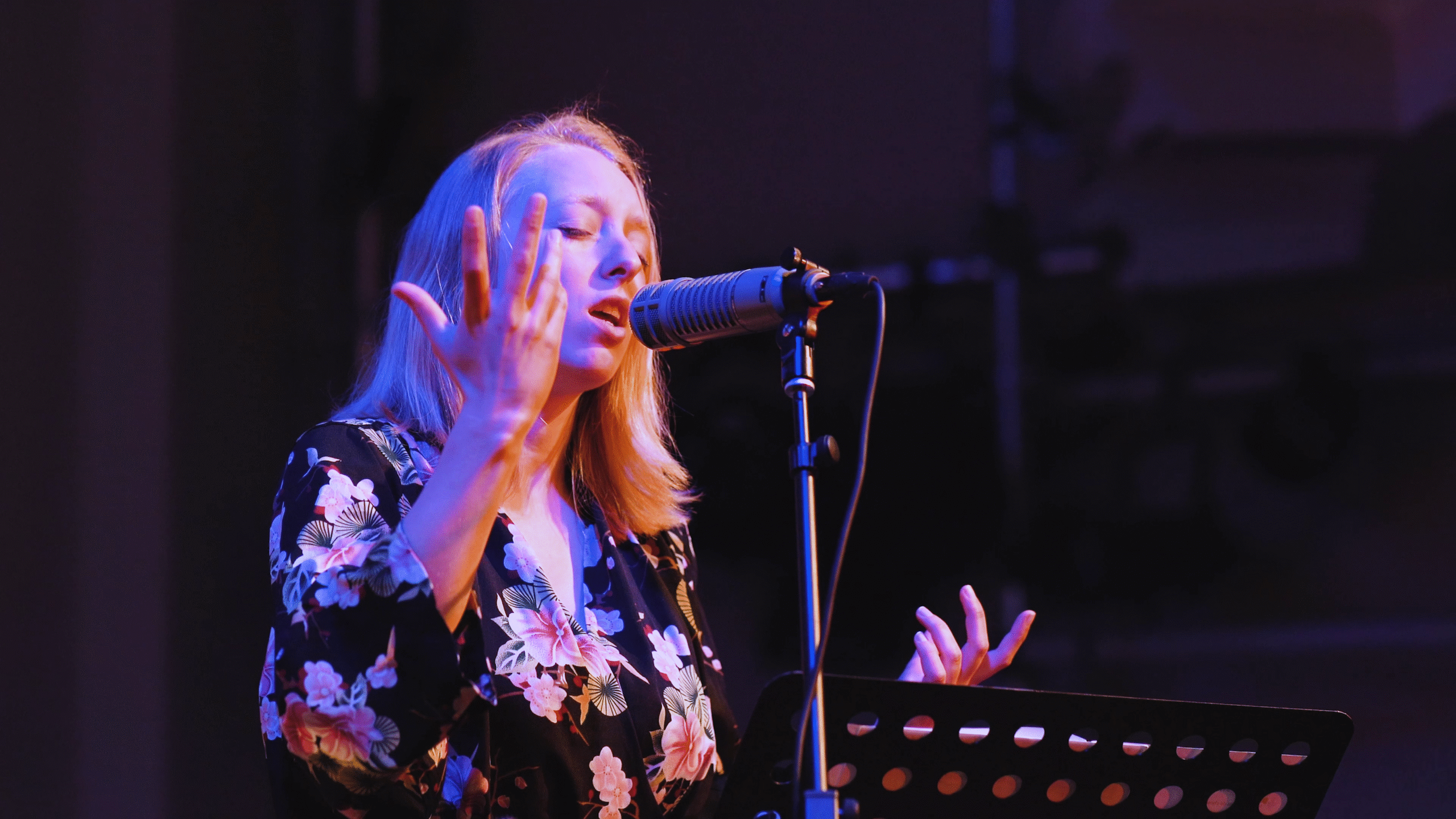 Vokalist i The French Connetion, Nina Krogh