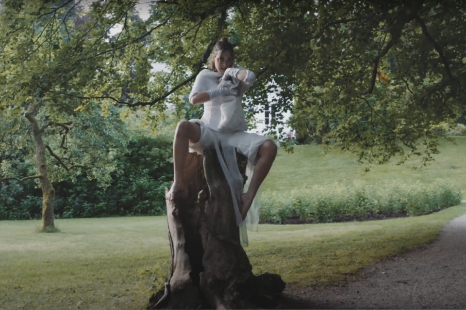 Stillbilde fra videoen Lavender and heaven av IRIS