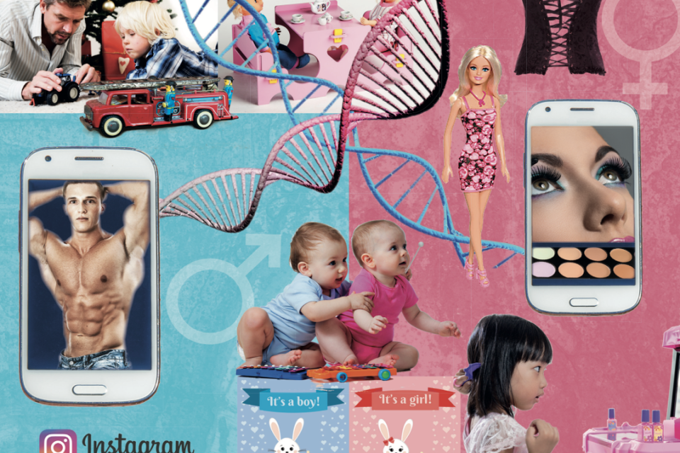 Forsiden på stortingsmeldingen Jenterom, gutterom og mulighetsrom (NOU 2019)