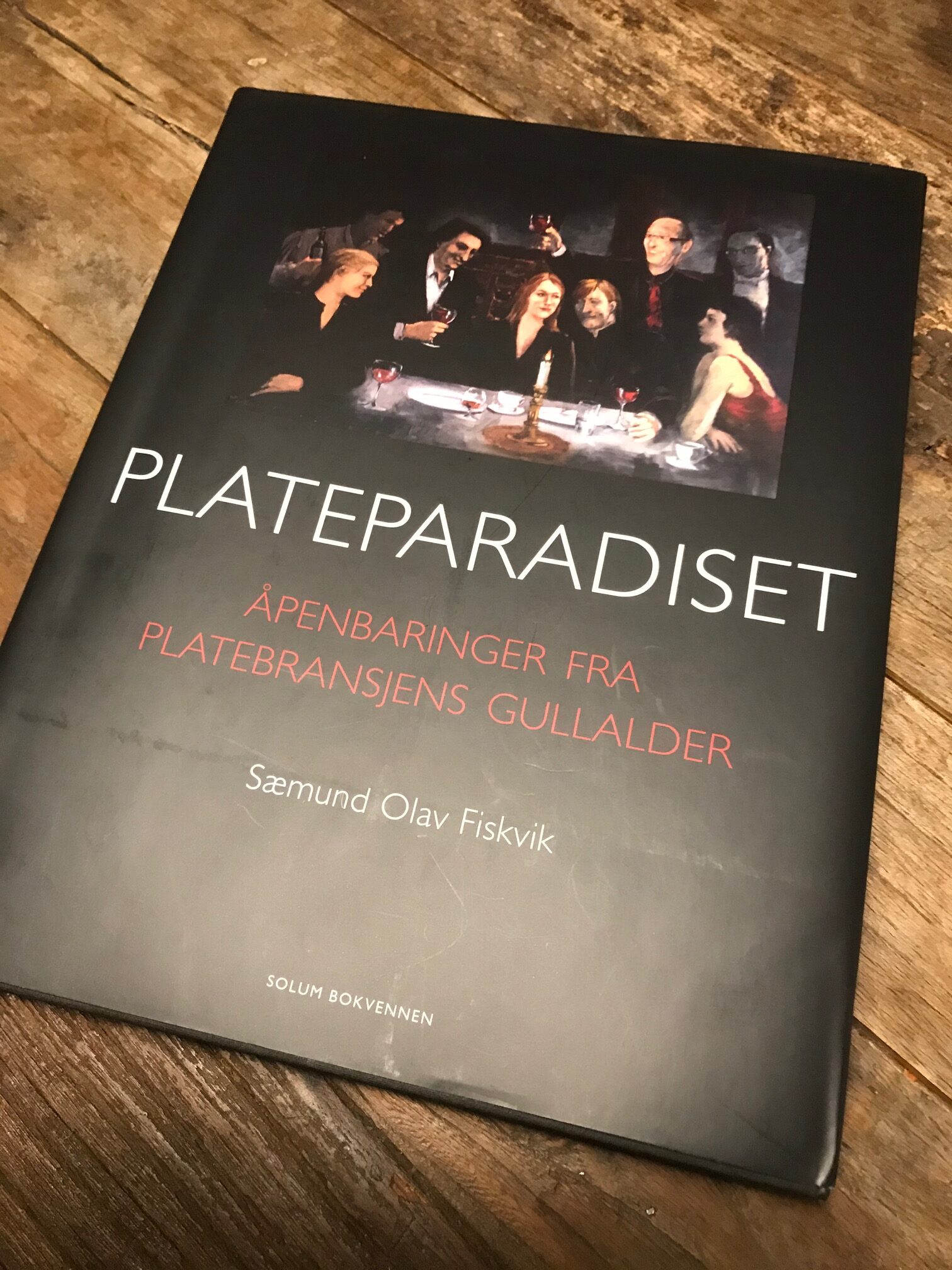 Boka Plateparadiset – åpenbaringer fra platebransjens gullalder av Sæmund Fiskvik ble lansert 9. november i år