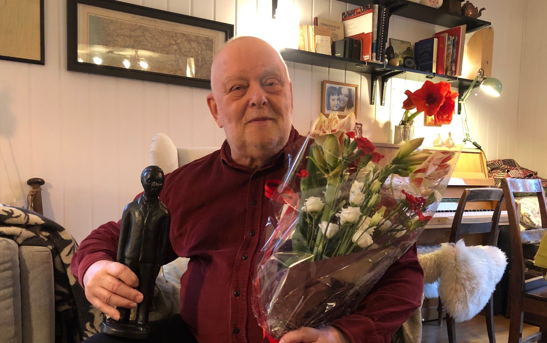 Torgrim Sollid har fått Æres Buddy 2020, som ikke har blitt delt ut siden