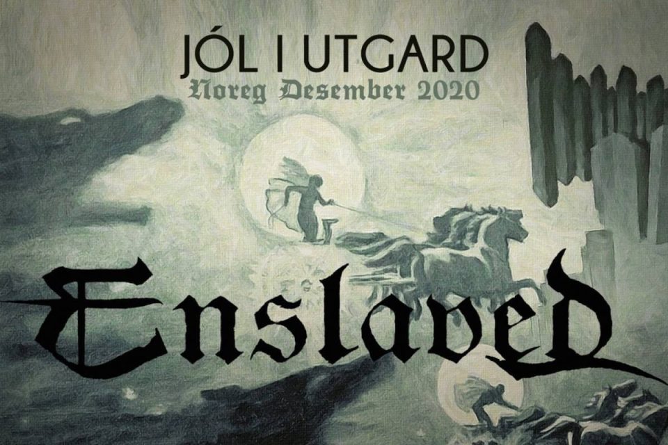 Plakaten til juleturneen til Enslaved, Jól i Utgard