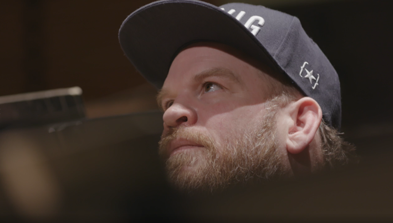 Mike Murphy, ølbrygger hos Lervig i Stavanger, på en eksklusiv spesiallytting til Stavanger Symfoniorkesters Bruckner symfoni i Konserthuset