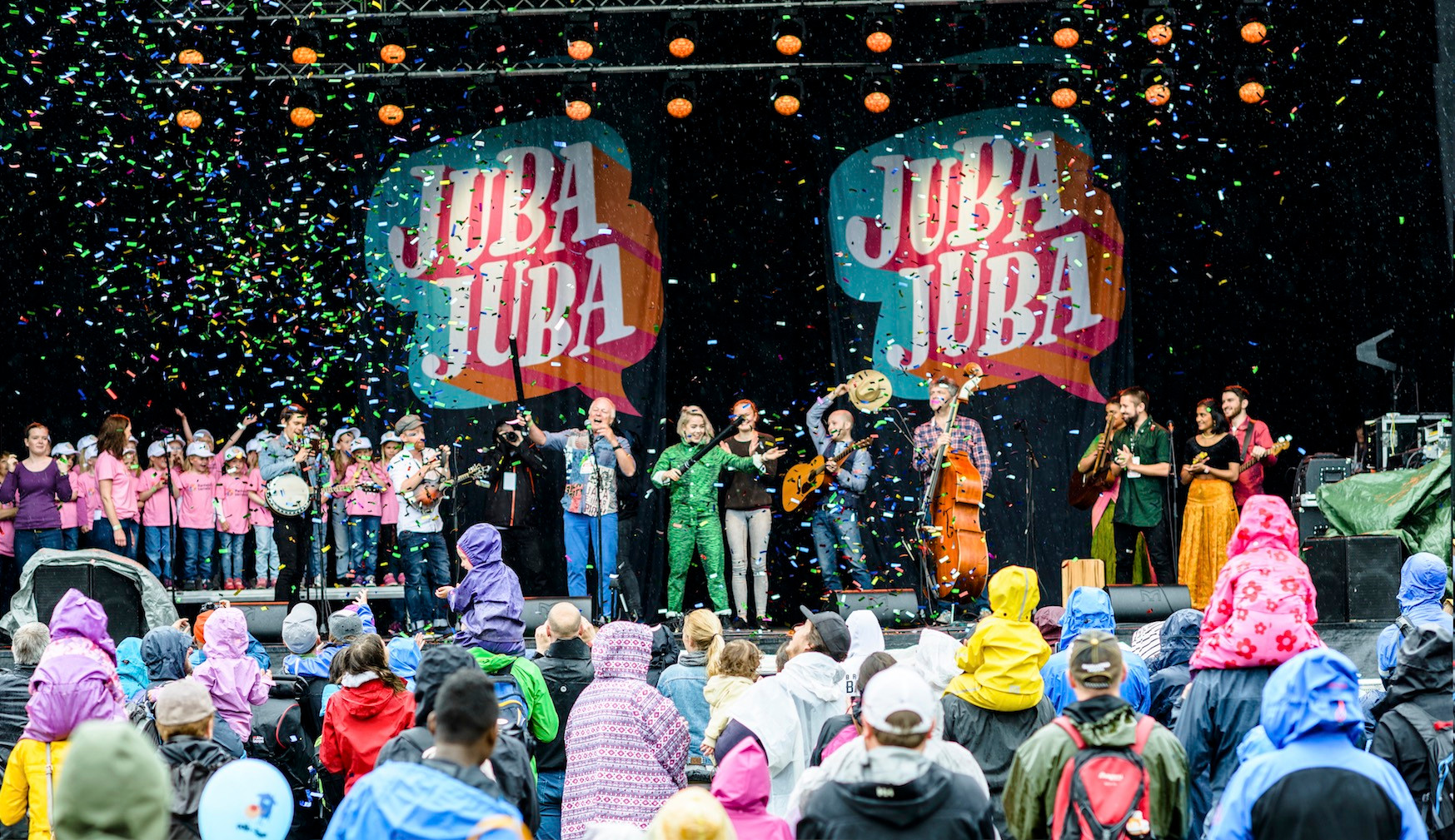 Bilde fra Juba Juba, festival i Trondheim med kulturopplevelser for familier med barn i alderen 0 12 år.