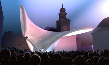 Snøhettascenen Tubaloon på Kongsberg