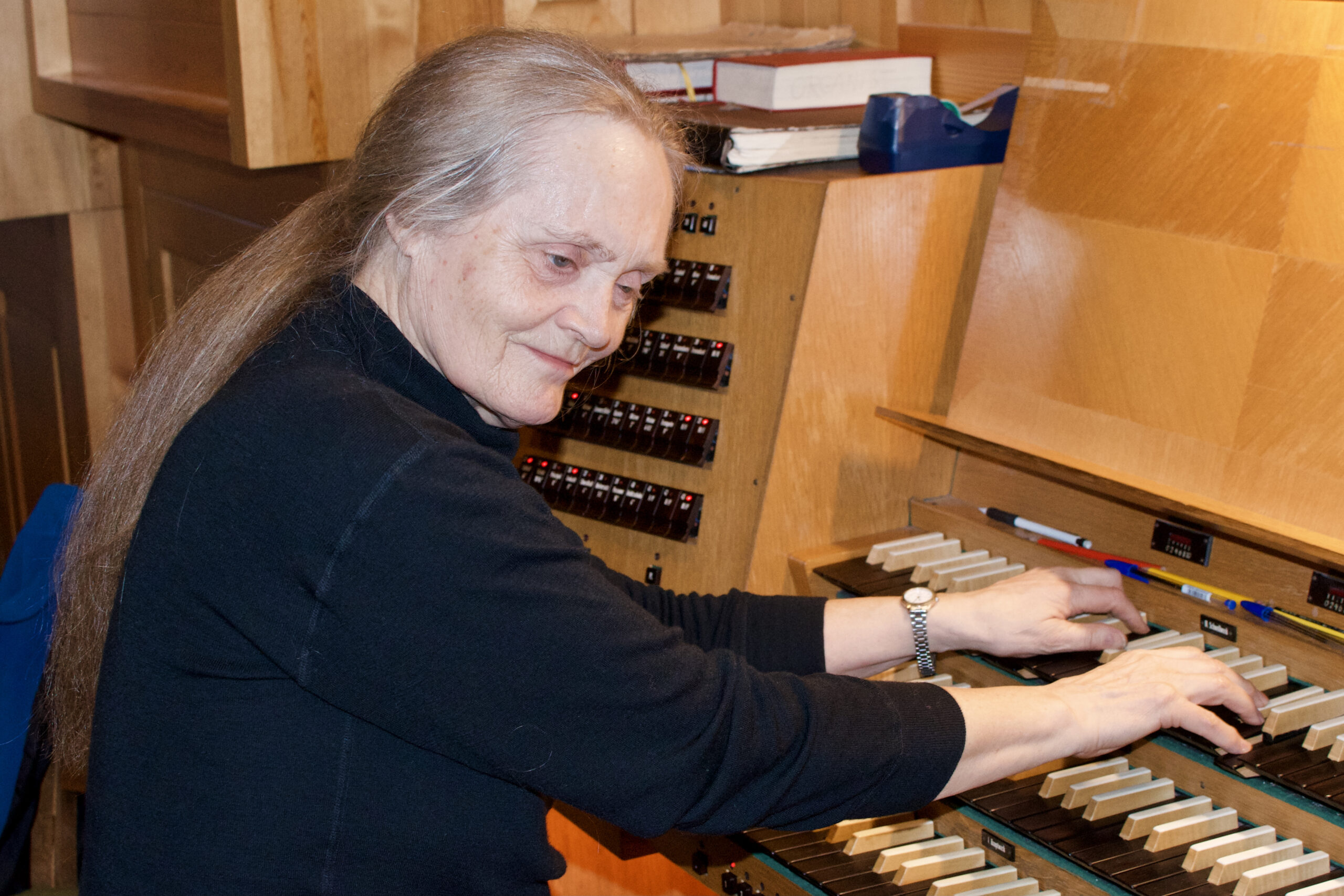 URPREMIERE PÅ NYTT ORGELVERK: – Det blir orgelet slik du aldri har hørt det før – og alle mulighetene i orgelet som folk ikke visste at var der, sier Ruth Bakke om bestillingsverket til årets Borelisfestival.