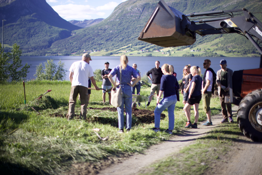 Vinjerockere på kompostkurs