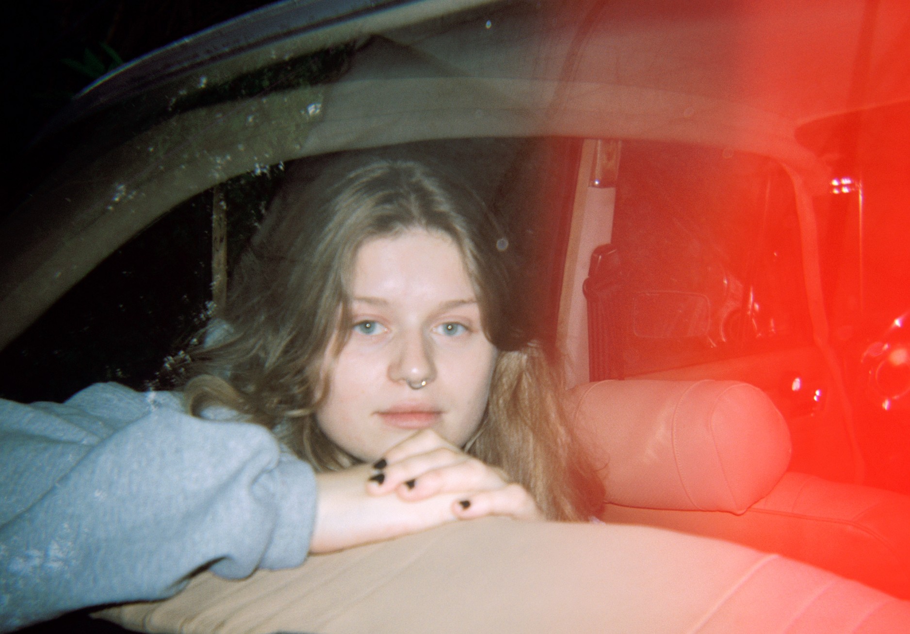 Girl in red