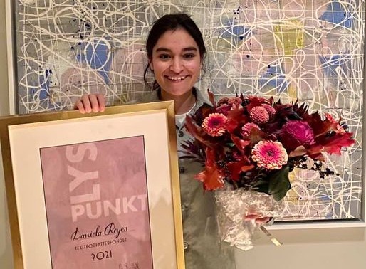 Daniela Reyes fikk Tekstforfatterfondets Lyspunktprisen