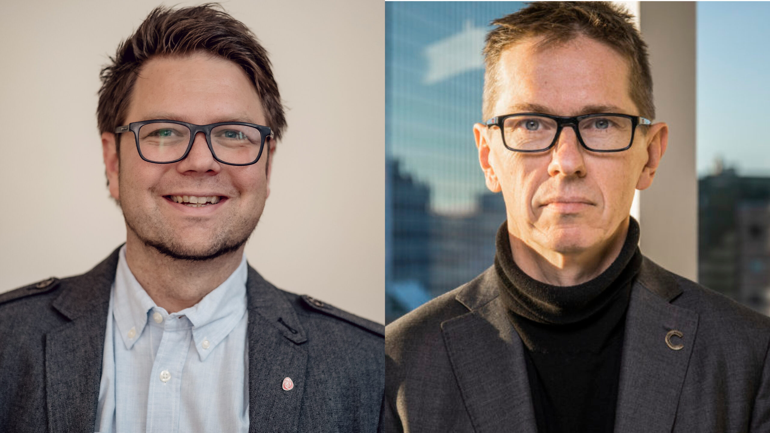 Statssekretær Odin Adelsten Aunan Bohmann svarer på utfordring fra forbundsleder Hans Ole Rian i Creo.